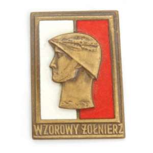 Sign series "Exemplary soldier, Poland