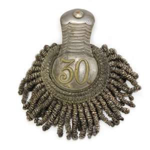 Epaulette of General of cavalry, chef 30th Dragoon regiment. NEW PRICE!