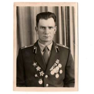 Photo of Lieutenant-Colonel of stroybat