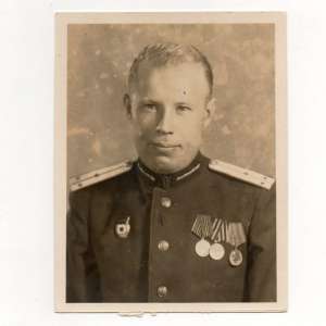 Photo a senior Lieutenant, m/CL, Pozdnyakov FF