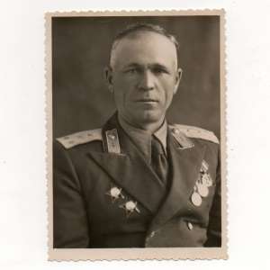 Photo GW. captain ATS KA, Yuriev A.S.