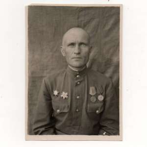 Photo of Lieutenant of the reserve KA, Kalabin N.T.