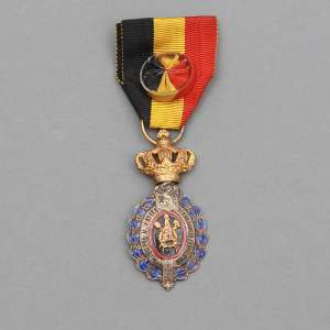 The Belgian order of Labour (gold level)