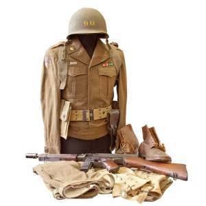 Kit form of American infantryman the times of WWII. NEW PRICE!