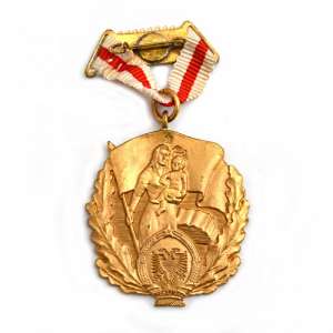 Medal of maternal glory 1 tbsp., Albania