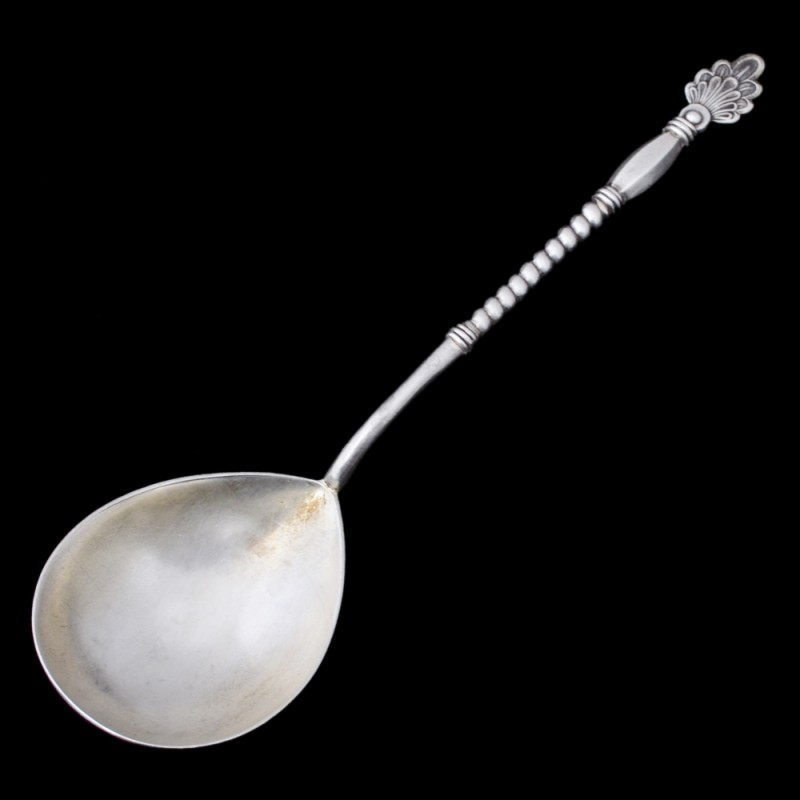 The Soviet silver salad spoon