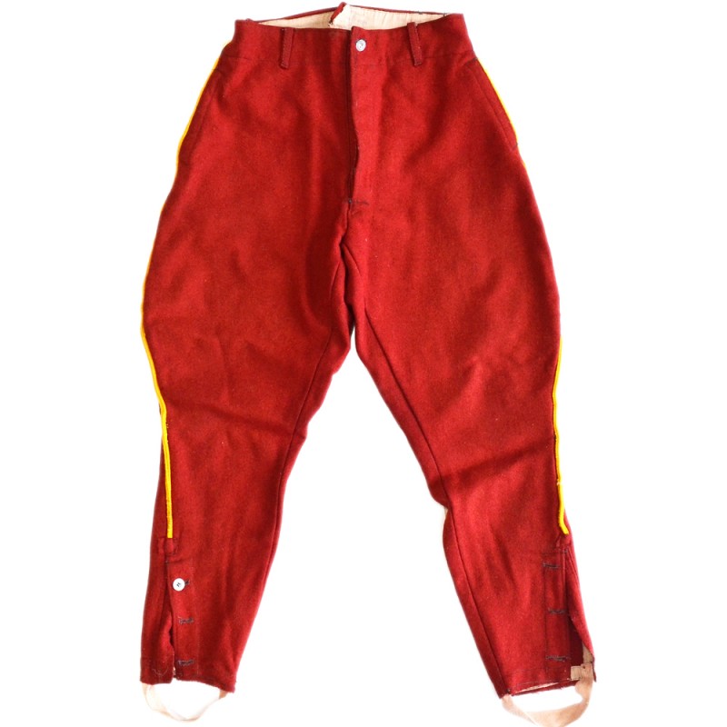 Premium red ('revolutionary') trousers, 1920s (?)
