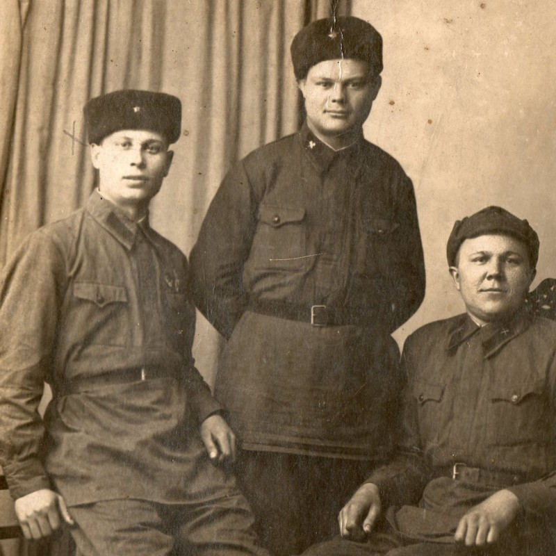 Photo of ordinary technical service of the red army