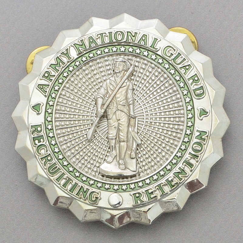 Service badge of the US National Guard Recruiter, type 1