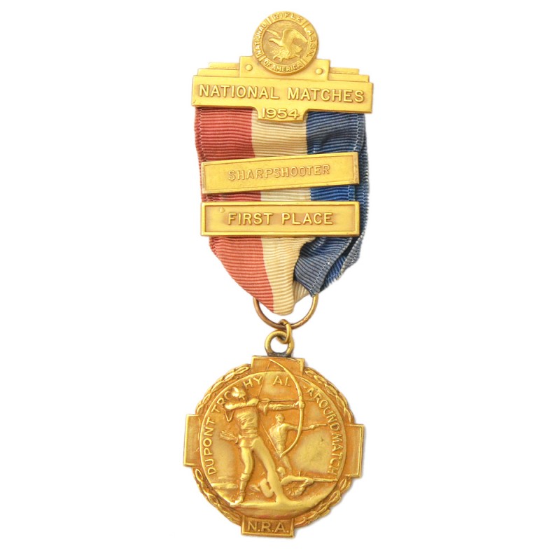 Gold Medal of the National Rifle Association of the USA for sniper shooting