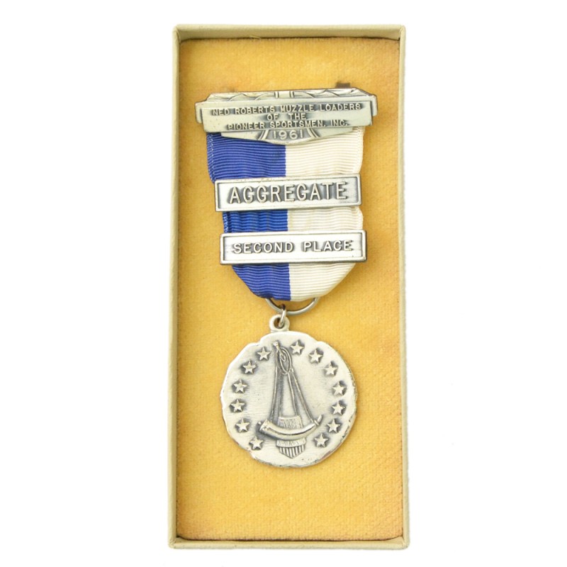 Silver medal in shooting of the club of "Pioneer Athletes", 1961