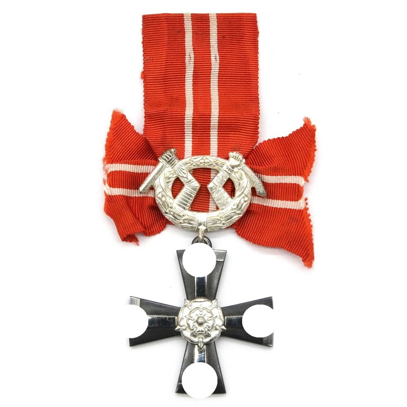 Finnish Cross of Freedom 4th class with swords, 1941