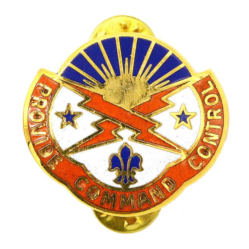 Badge of the 187th Communications Brigade of the US Army