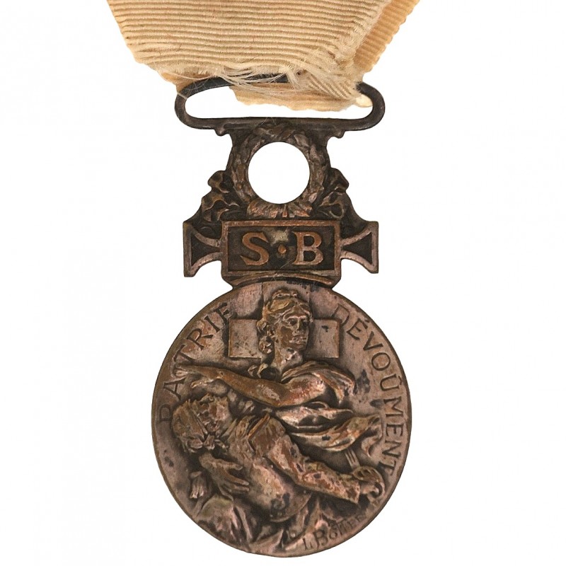 Medal of the Society for the Aid of Wounded Servicemen in the War of 1864-66, France