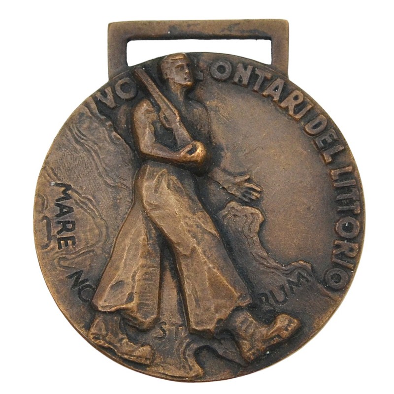 Commemorative medal of the participant of the Youth March in 1940 in Padua, Italy