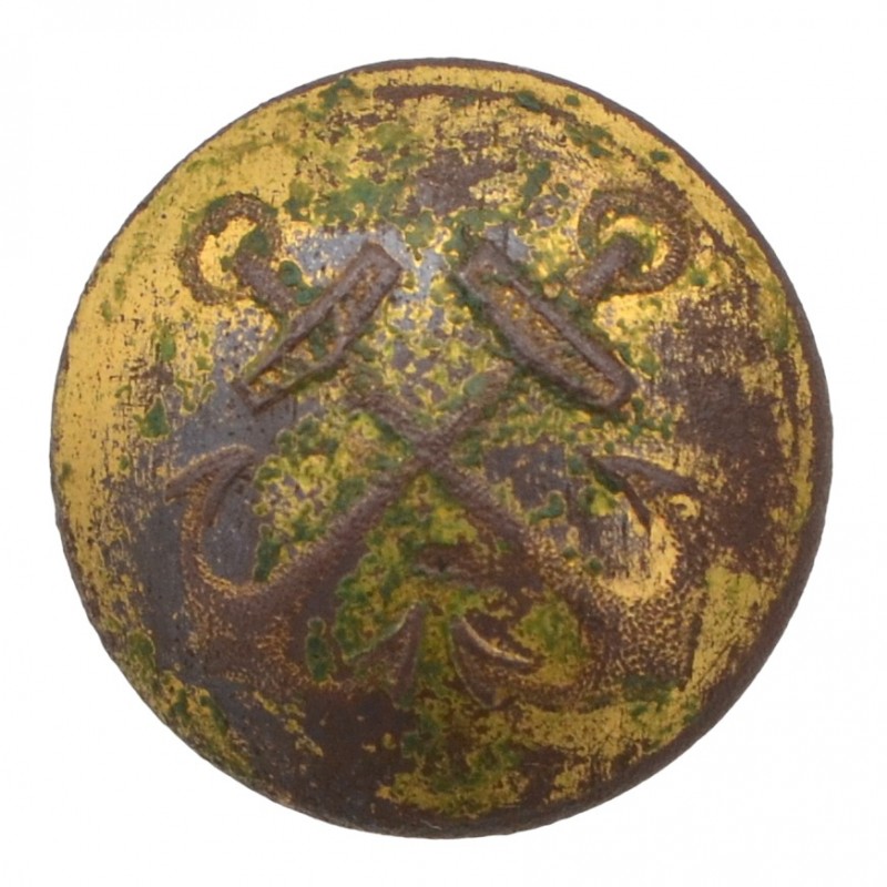 Button of an officer of the Civil Fleet of the Russian Empire