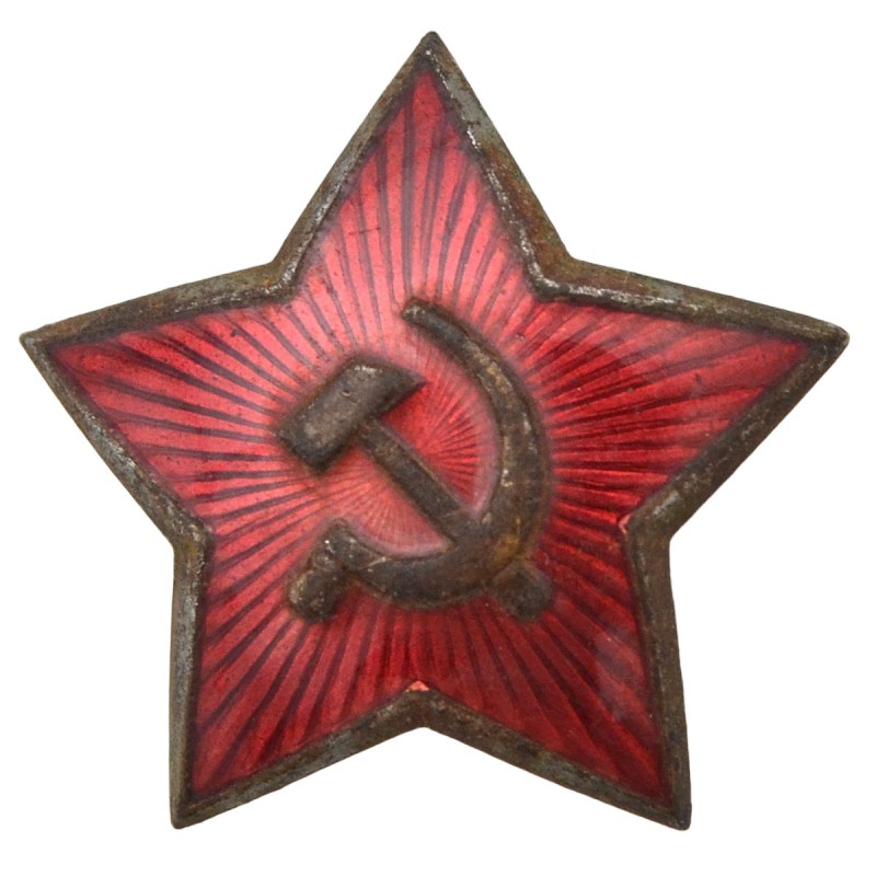 32-mm star on the cap of the SA sample of 1955
