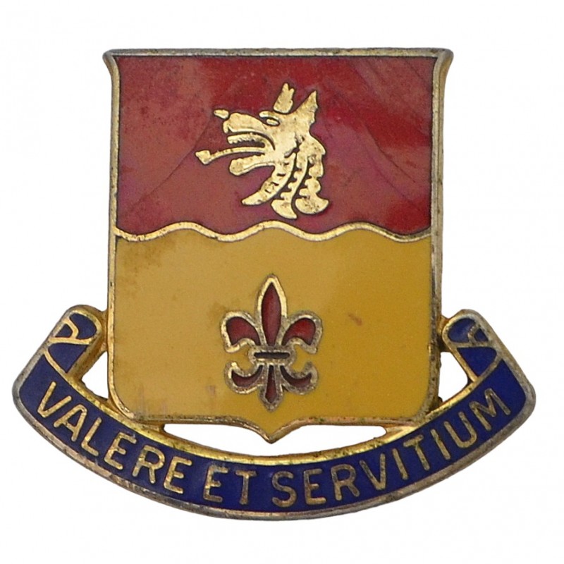 Badge of the 124th Technical Support Battalion of the U.S. Army