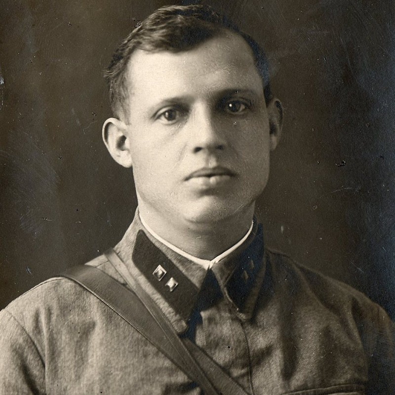 Portrait photo of the quartermaster technician 2nd rank Vlasenko P.V.