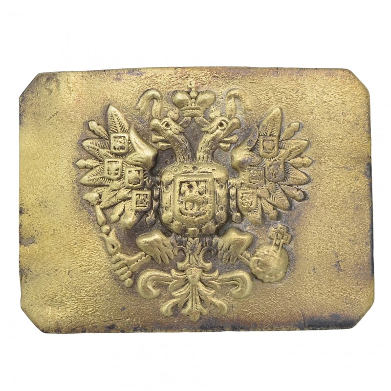 The buckle of the lower ranks of the RIA Guards of the 1904 model