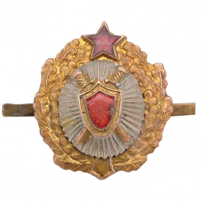 Cockade on the cap of the staff of the USSR Prosecutor's office of the 1954 model