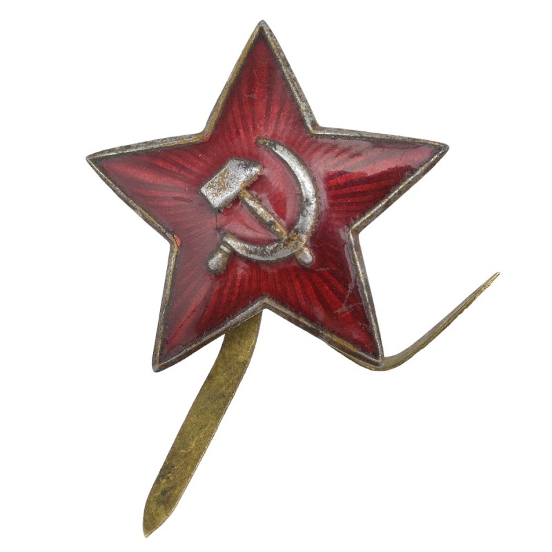 31 mm star on the headdress of the Red Army of the 1939 model