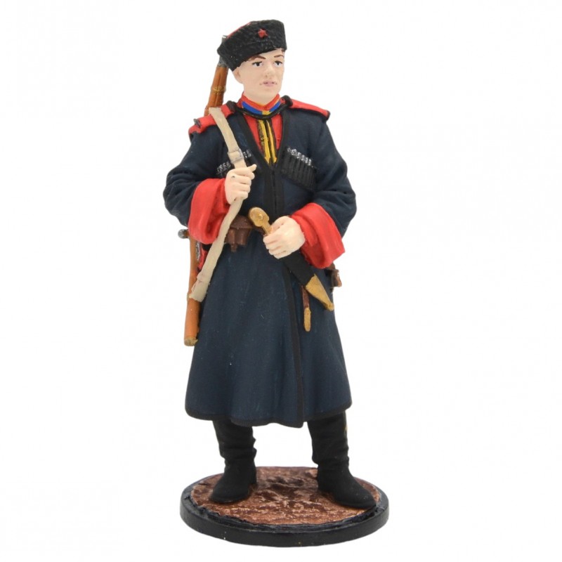Tin soldier "Private of the Kuban Cossack units of the Red Army"