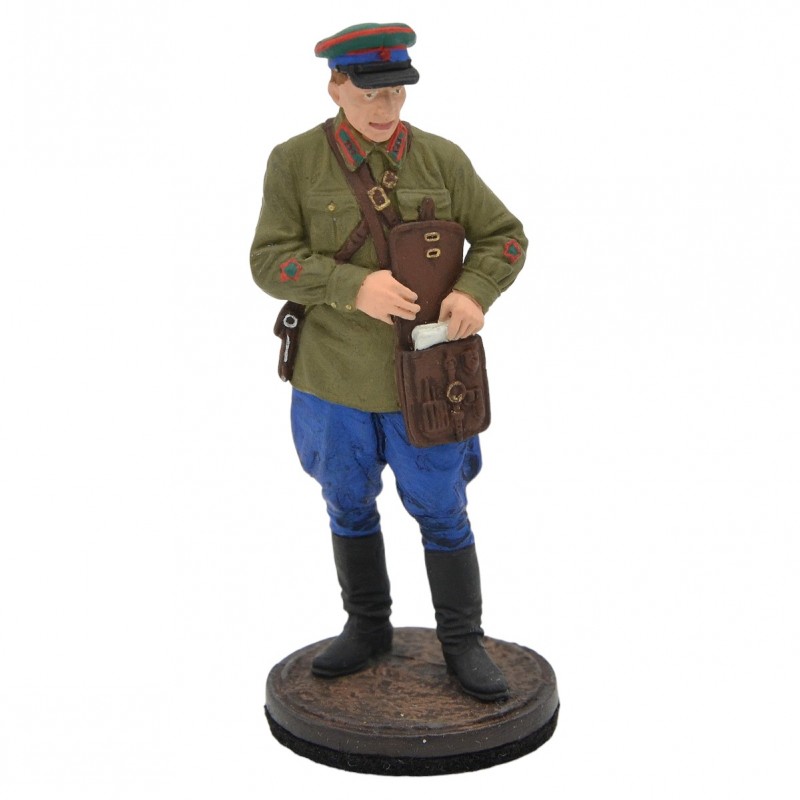 Tin soldier "Political officer of the NKVD PV"